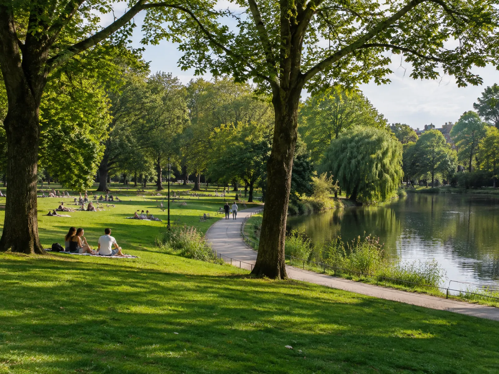 Vondelpark (KI-generiertes Symbolbild)