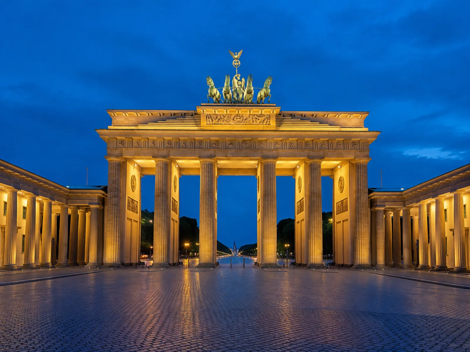 Brandenburger Tor (KI-generiertes Symbolbild)