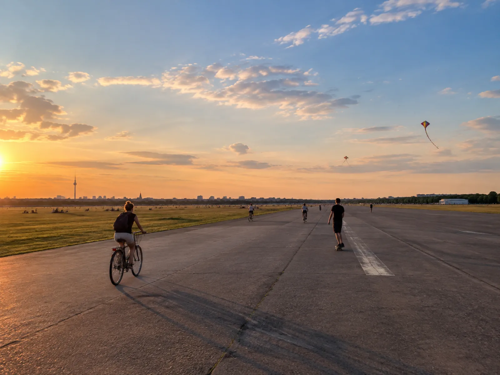 Tempelhofer Feld (KI-generiertes Symbolbild)