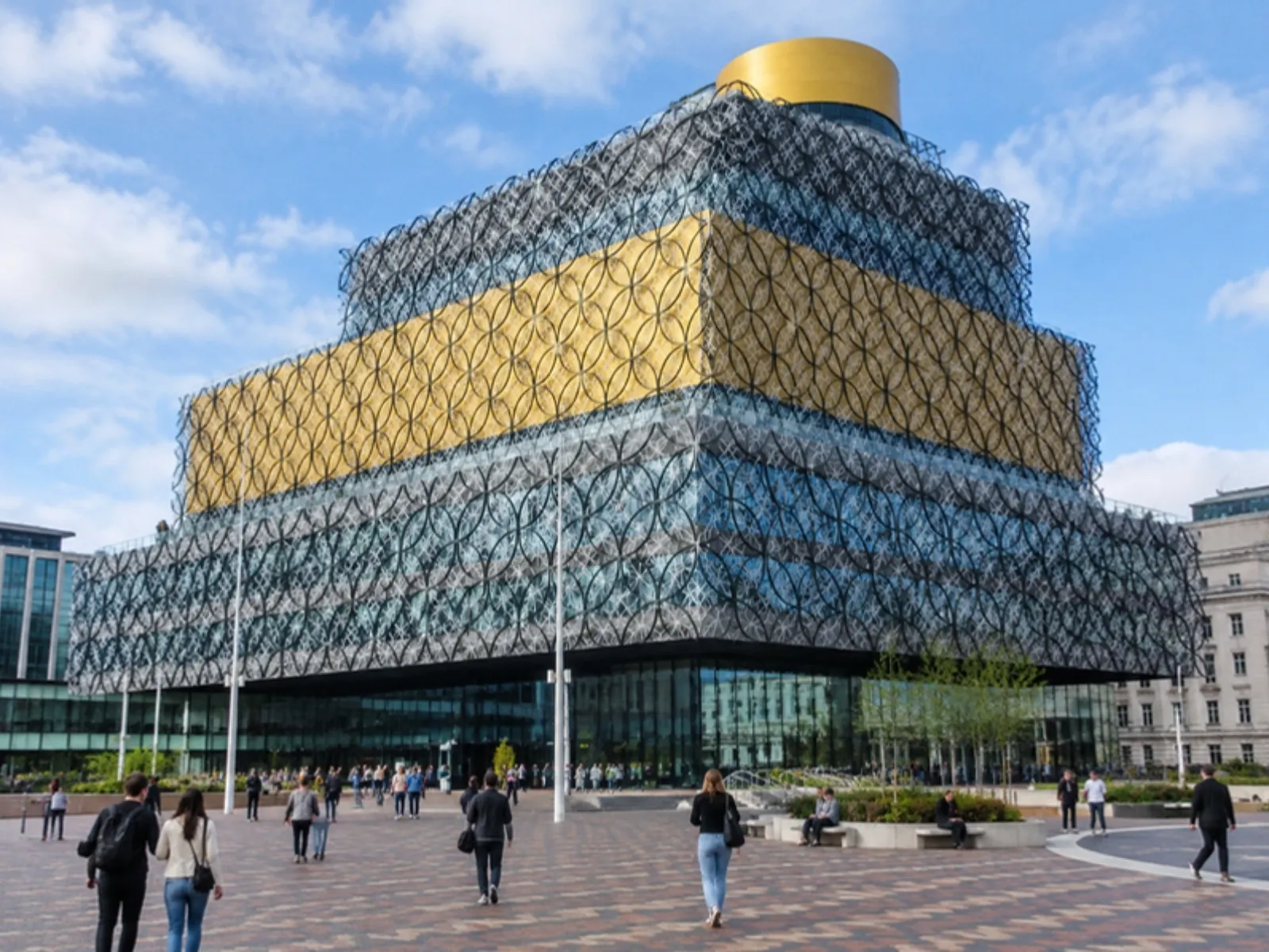 Library of Birmingham (KI-generiertes Symbolbild)