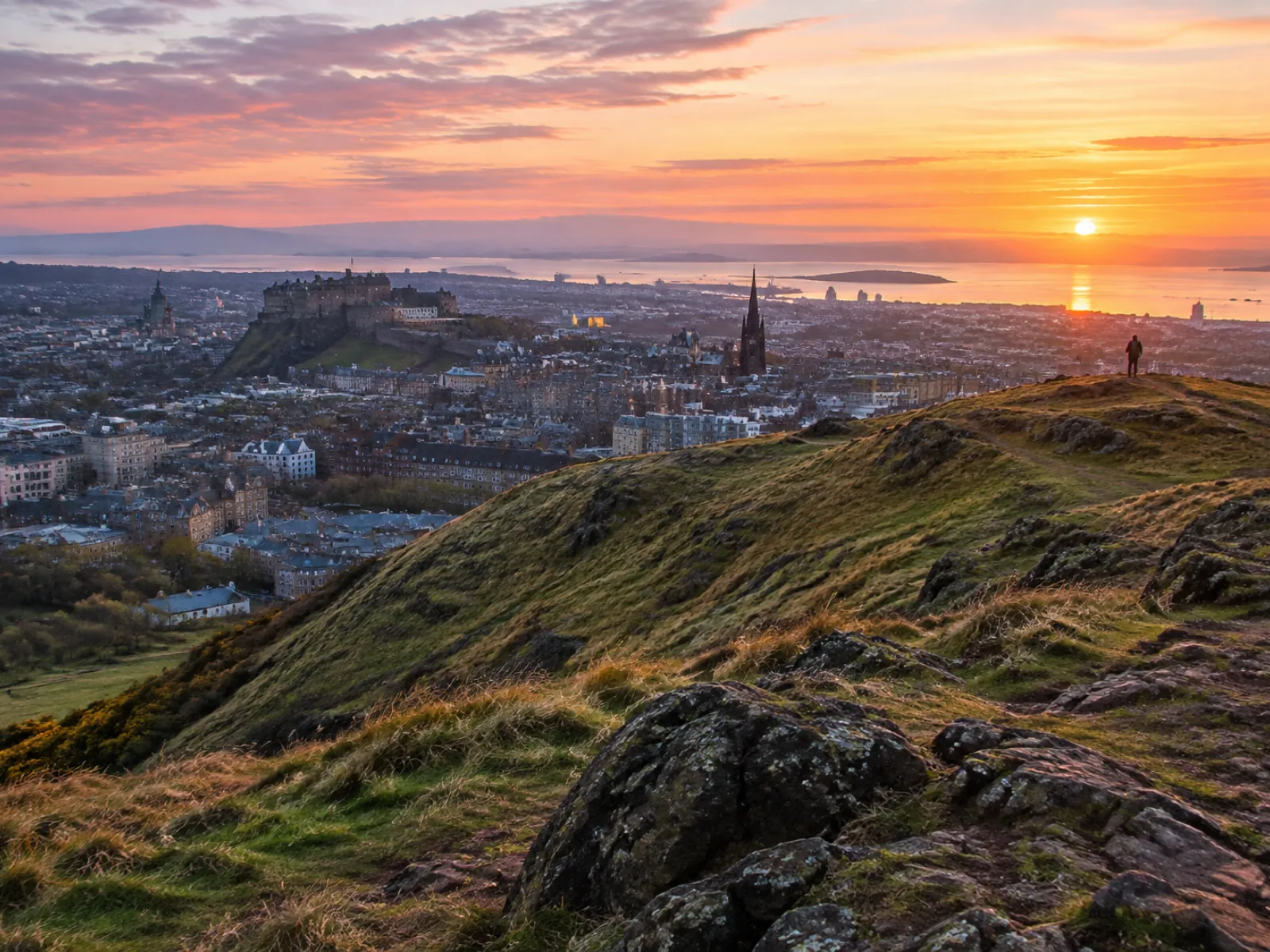 Arthur's Seat (KI-generiertes Symbolbild)