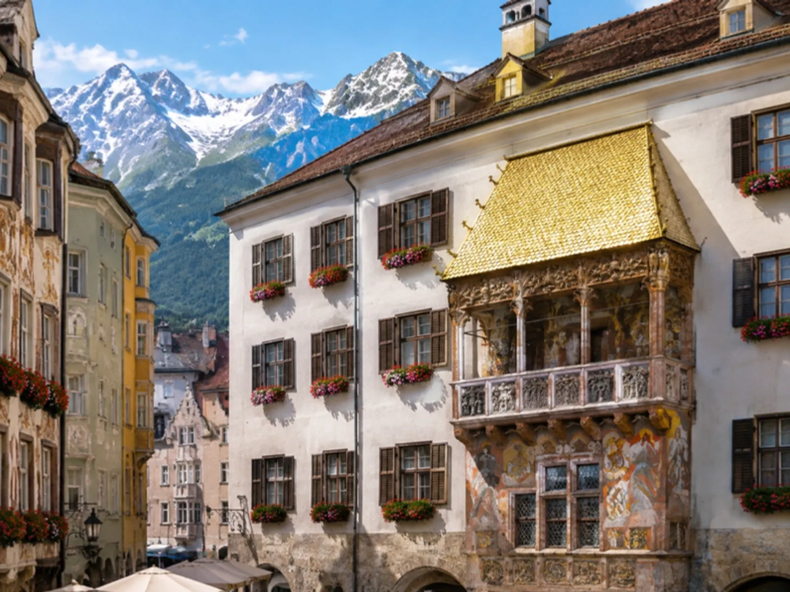 Goldenes Dachl (KI-generiertes Symbolbild)