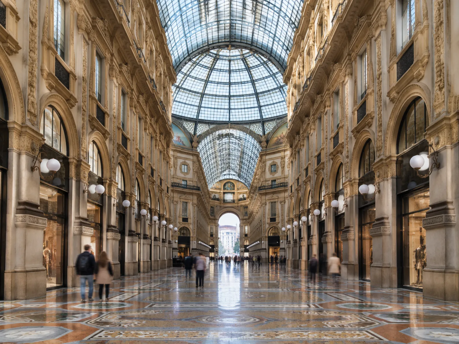 Galleria Vittorio Emanuele II (KI-generiertes Symbolbild)
