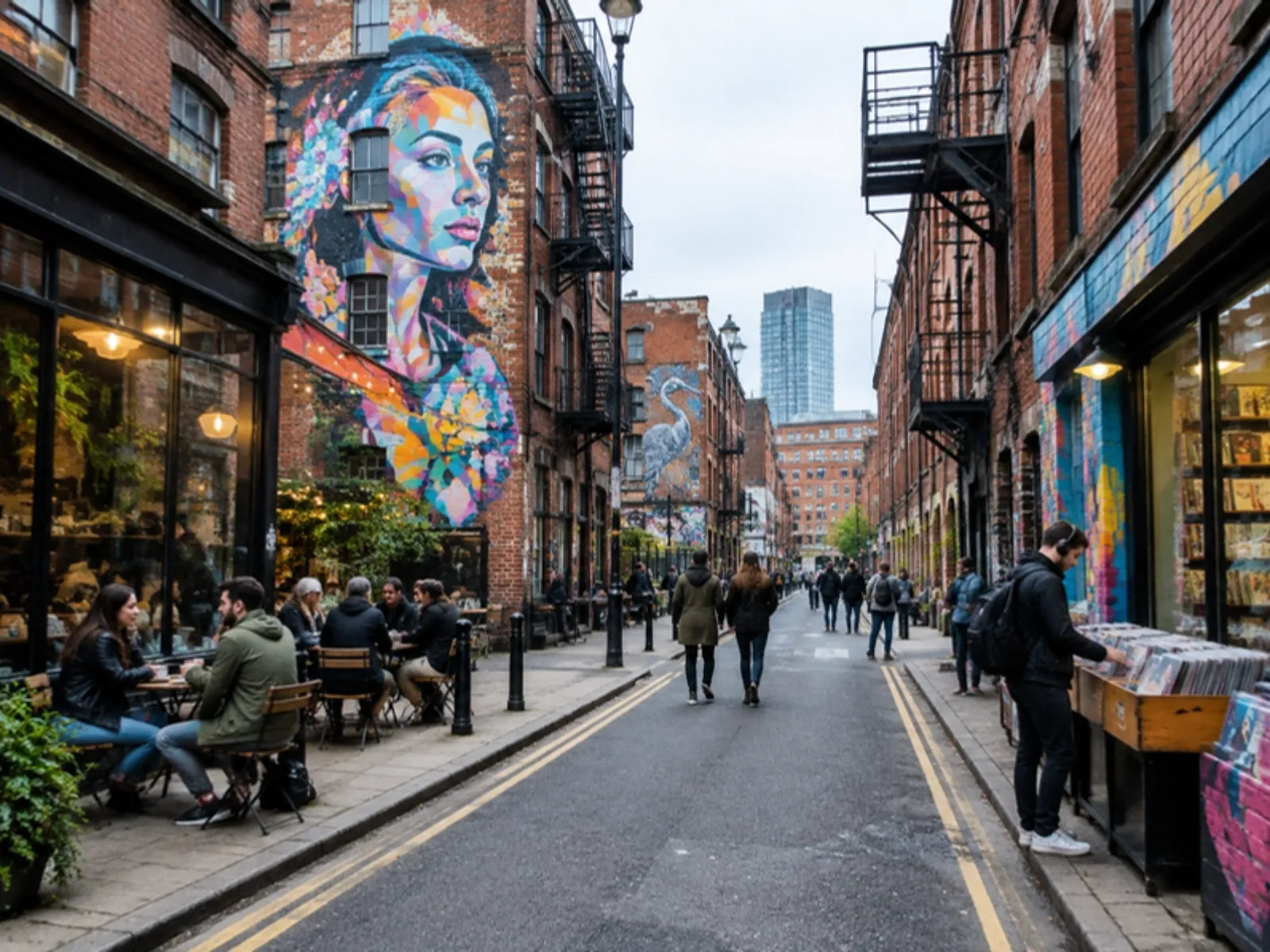 Northern Quarter (KI-generiertes Symbolbild)