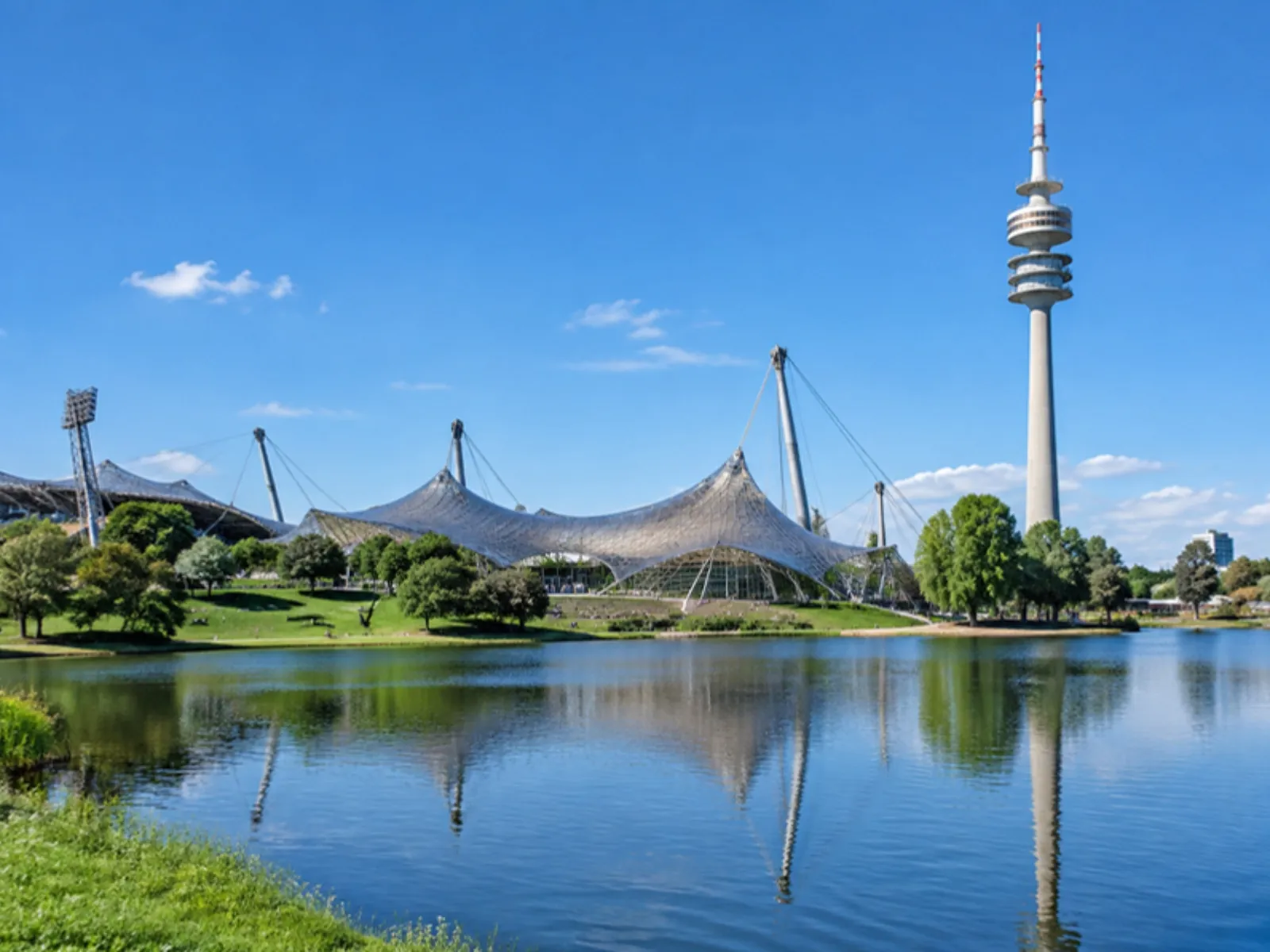 Olympiapark (KI-generiertes Symbolbild)
