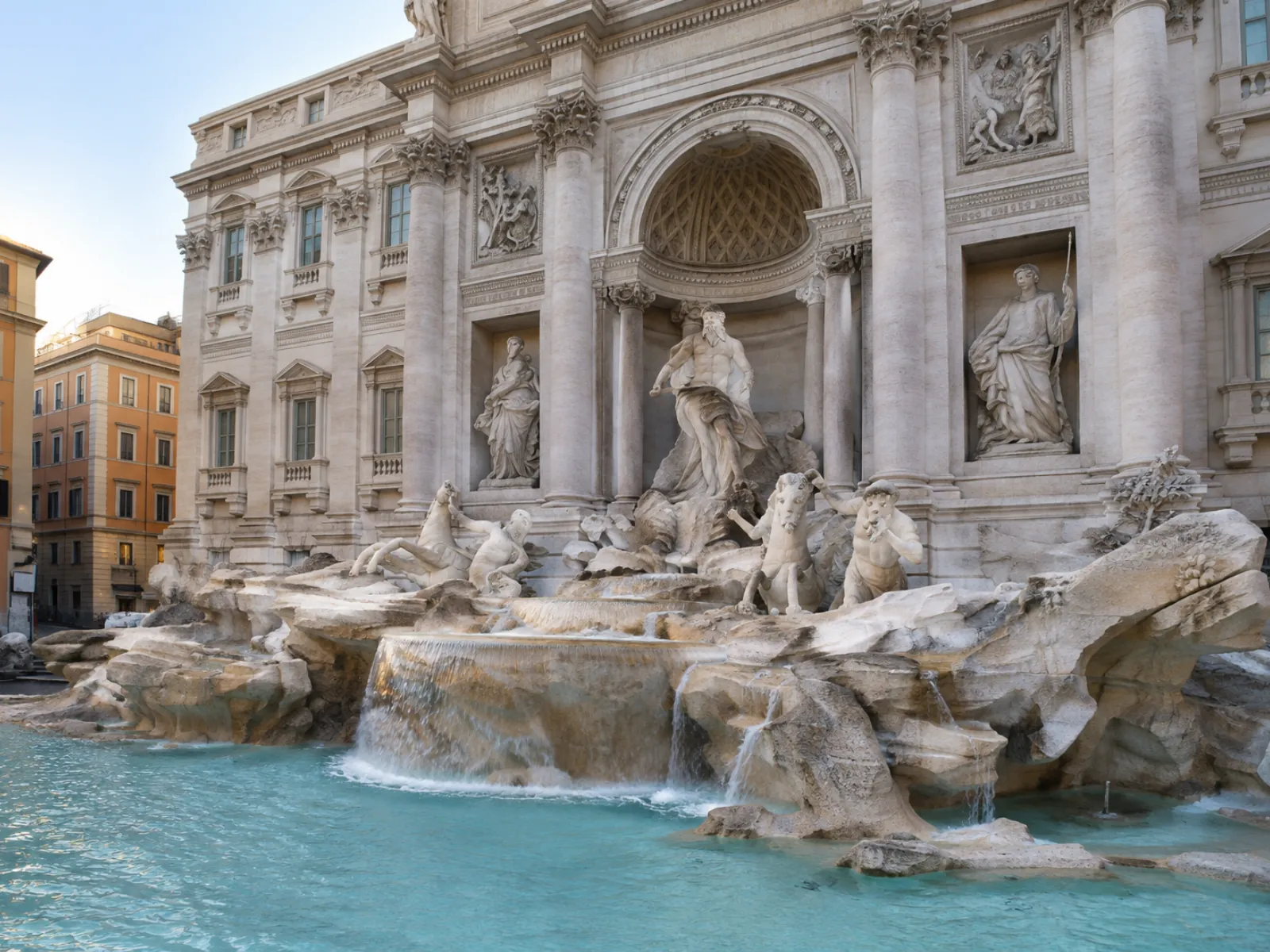 Trevi-Brunnen (KI-generiertes Symbolbild)