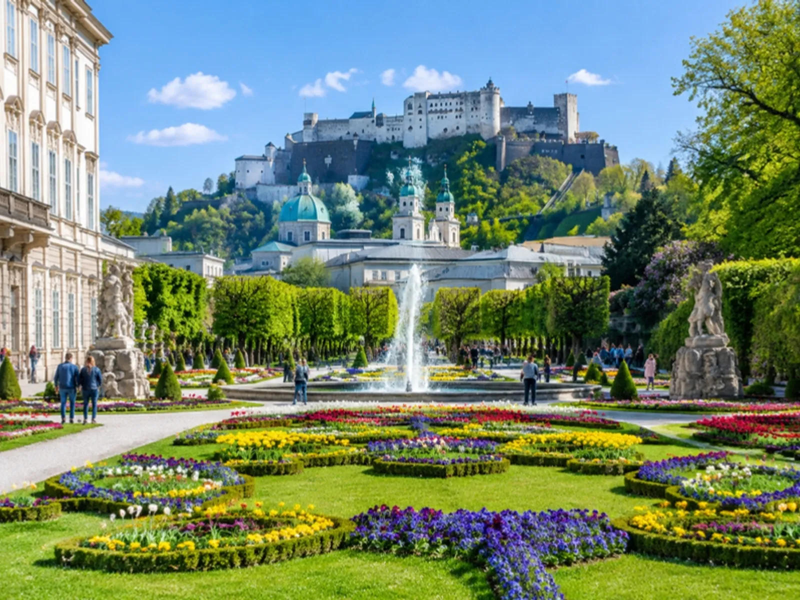 Mirabellgarten (KI-generiertes Symbolbild)
