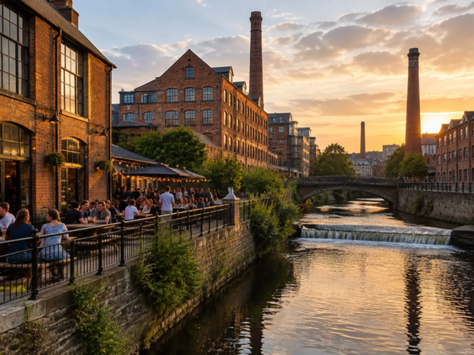 Kelham Island (KI-generiertes Symbolbild)